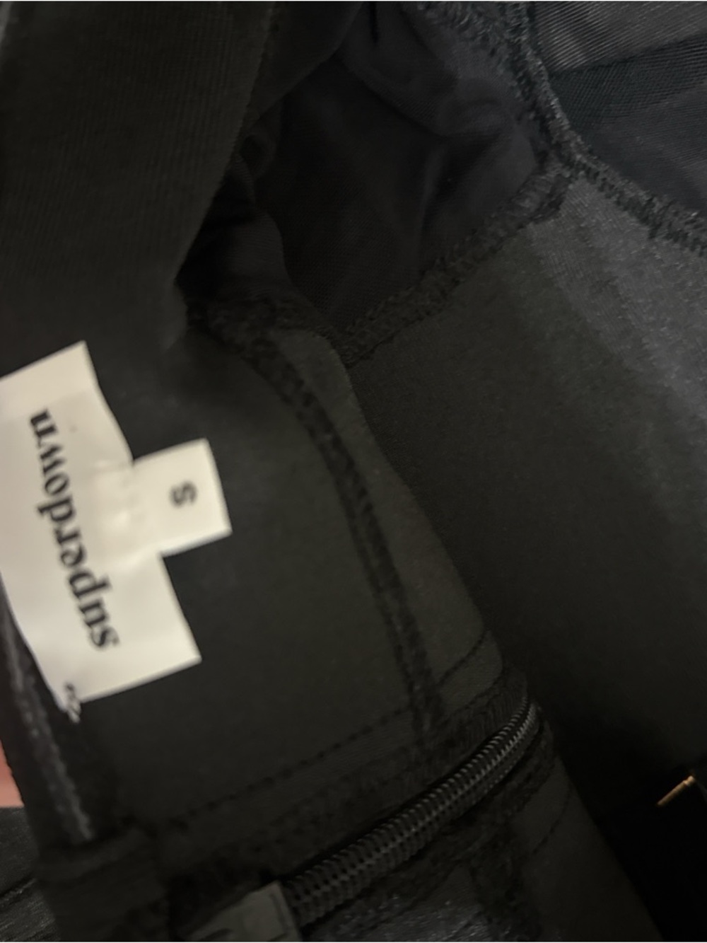 superdown Black Sheer-Panel Bodycon Mini Dress - Picture 6 of 6